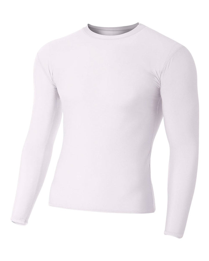 A4 Long Sleeve Cooling Performance Crew Training Wear - Third Coast Soccer