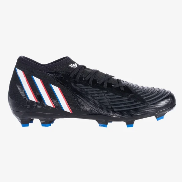 adidas Predator Edge .2 FG - Black/White/Red Men's Footwear Closeout   - Third Coast Soccer