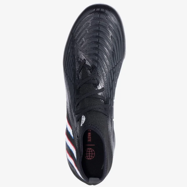 adidas Predator Edge .2 FG - Black/White/Red Men's Footwear Closeout   - Third Coast Soccer