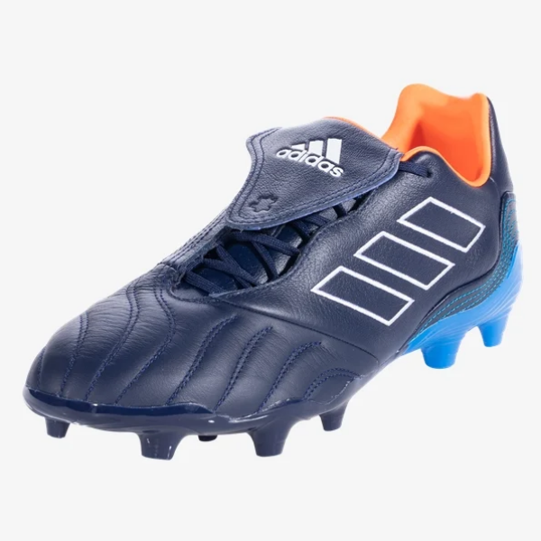 adidas Copa Kapitan .2 FG Men's Footwear Closeout Team Navy Blue/White/Blue Rush Mens 6.5 - Third Coast Soccer
