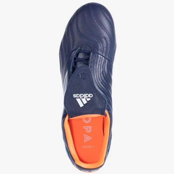 adidas Copa Kapitan .2 FG Men's Footwear Closeout Team Navy Blue/White/Blue Rush Mens 8 - Third Coast Soccer