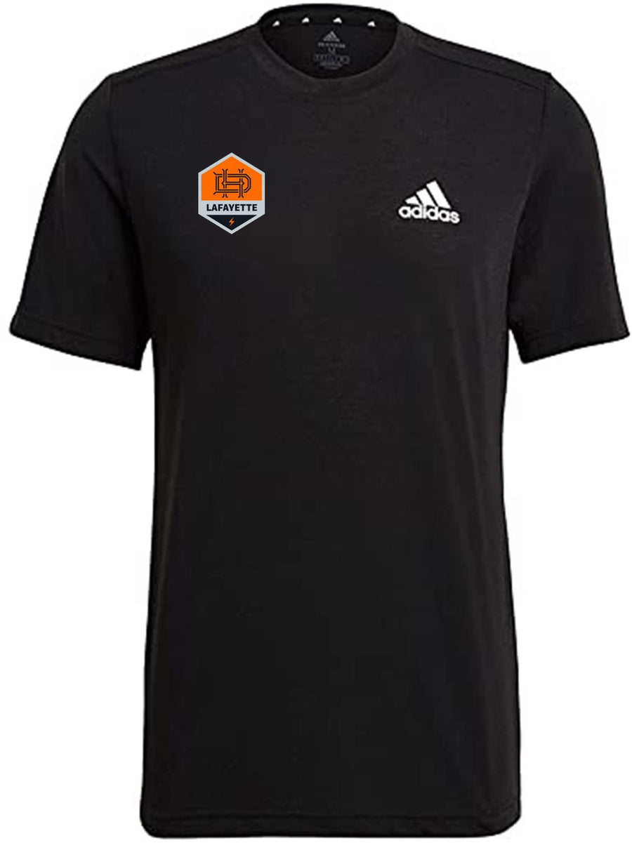 Adidas Dynamo Lafayette Fellready T-Shirt - Black Dynamo Jr Lafayette Spiritwear Mens Small Black/White - Third Coast Soccer