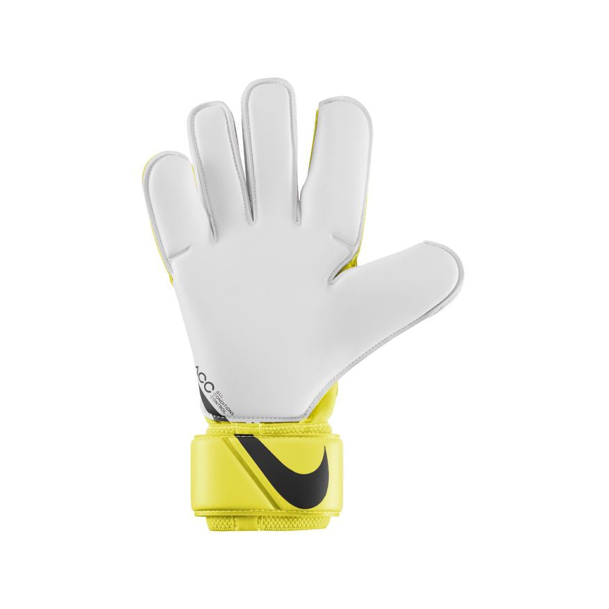 Nike Vapor Grip 3 Goalkeeper Gloves - Yellow/White/Black Gloves Size 10 Yellow Strike/White/Black - Third Coast Soccer