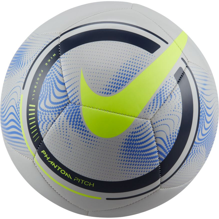 Nike Phantom Ball -  Grey/Sapphire/Volt Balls Grey Fog/Sapphire/Volt 5 - Third Coast Soccer