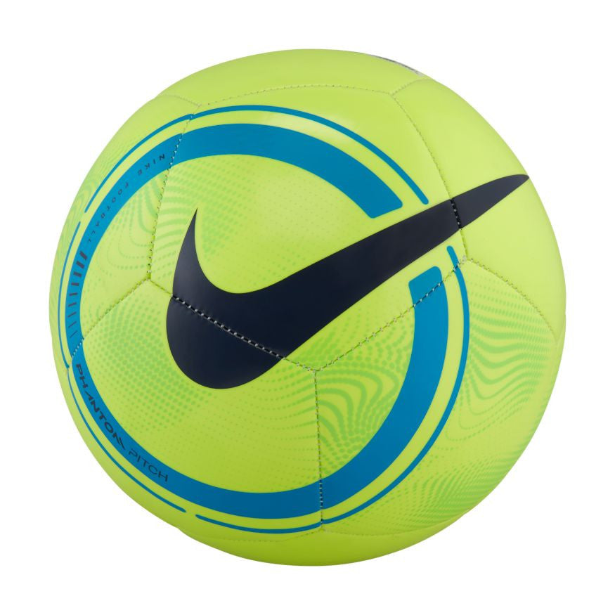 Nike Phantom Ball - Volt/Laser Blue/Blackened Blue Balls Size 5 Volt/Laser Blue/Blackened Blue - Third Coast Soccer