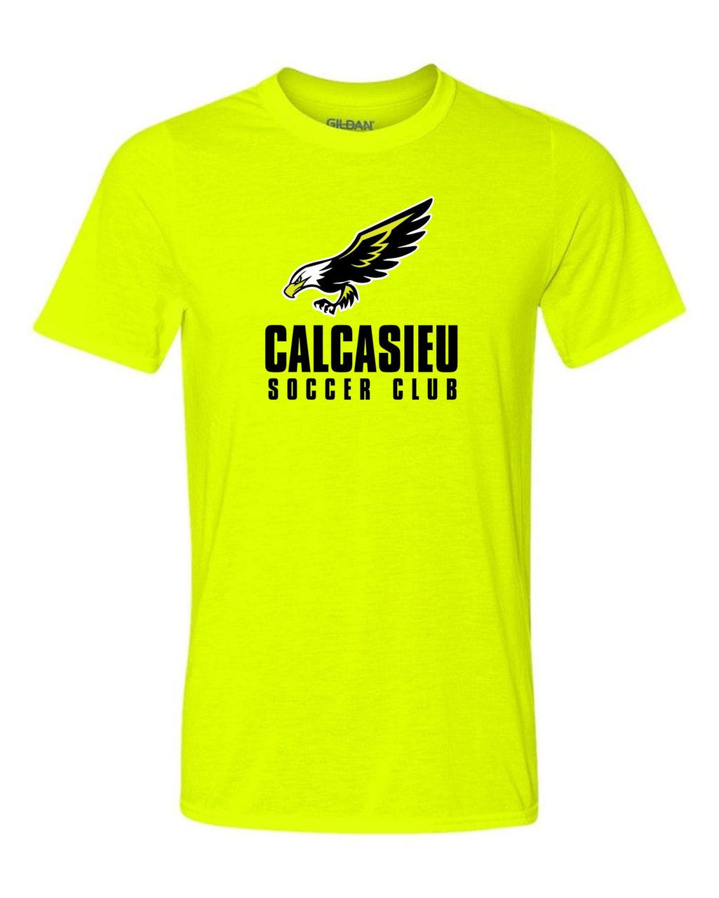 CSC Short-Sleeve T-Shirt Calcasieu Soccer Club MENS SMALL VOLT - Third Coast Soccer
