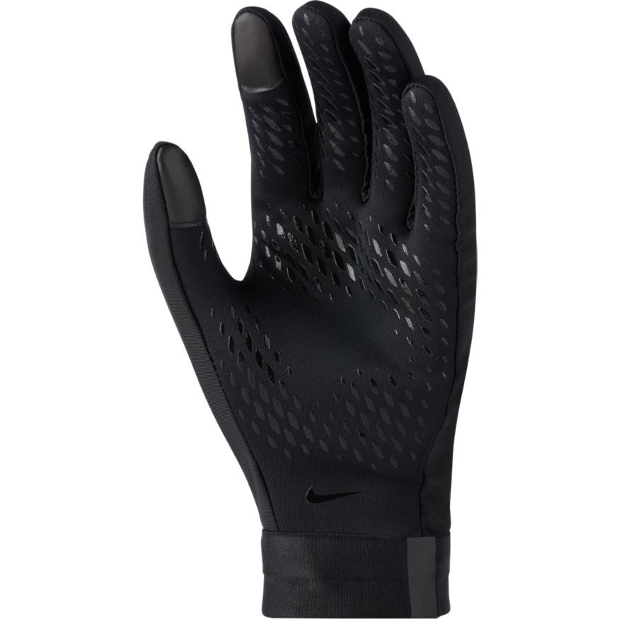 Nike Hyperwarm Academy Glove - Black/Black Gloves   - Third Coast Soccer