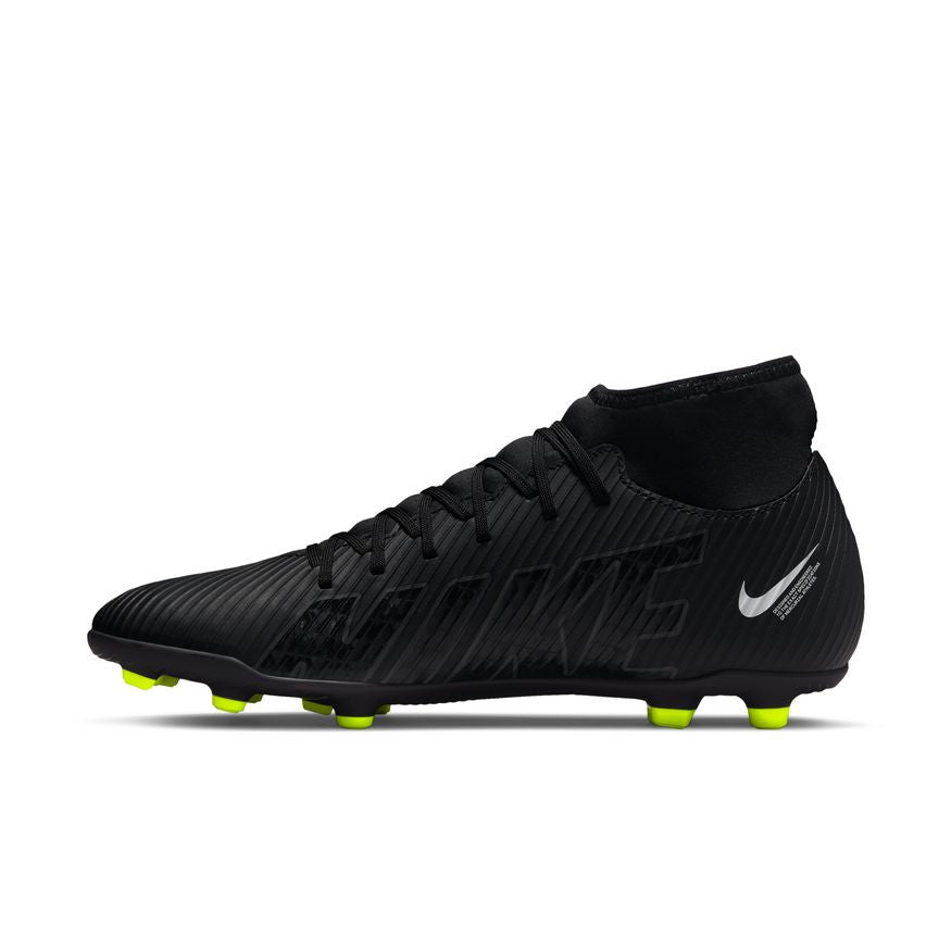 Nike Mercurial Superfly 9 Club FG - Black/Smoke Grey Mens Footwear   - Third Coast Soccer