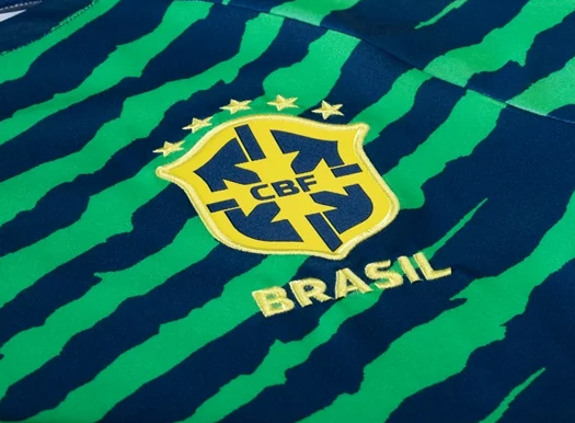 Nike Brazil SS Pre-Match Top 2022 International Replica Closeout   - Third Coast Soccer