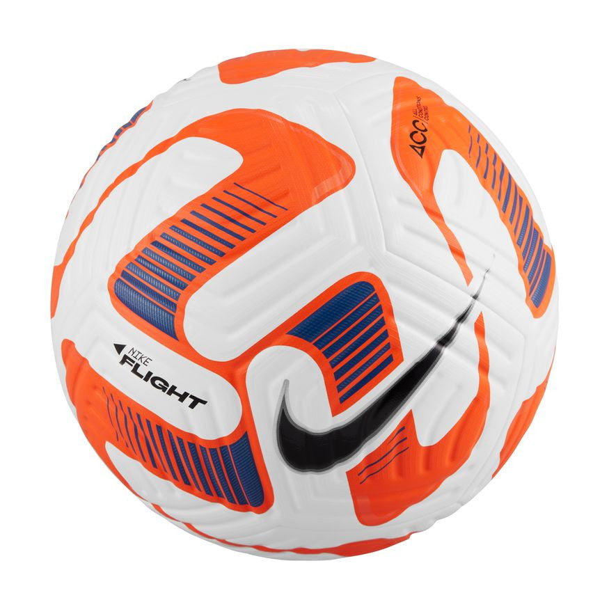 Nike Flight Ball - White/Total Orange/Black Balls White/Total Orange/Black 5 - Third Coast Soccer