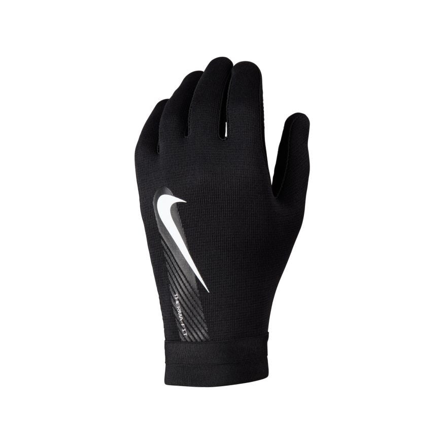 Nike Therma-Fit Academy Gloves Gloves Black/White Small - Third Coast Soccer