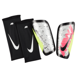 Nike Mercurial Lite 25 Shinguard - Clear/Hyper Pink/Volt Equipment Clear/Hyper Pink/Volt/Black Small - Third Coast Soccer