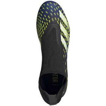 adidas Predator Freak .3 Laceless Fg - Black/White/Royal Men's Firm Ground BLACK/SOLAR YELLOW/TEAM ROYAL MENS 6.5 - Third Coast Soccer