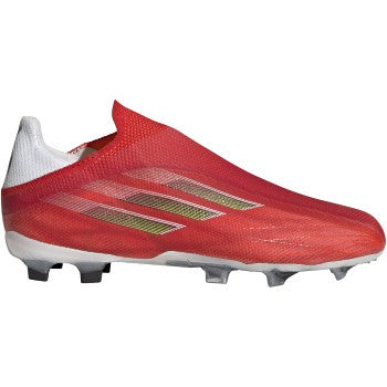 adidas Junior X Speedflow+ FG- Red/Black/Solar Red Youth Footwear Red/Core Black/Solar Red Youth 3 - Third Coast Soccer