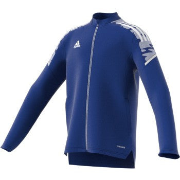 adidas Youth Condivo 21 Jacket - Royal/White Jackets Royal/White Youth Small - Third Coast Soccer