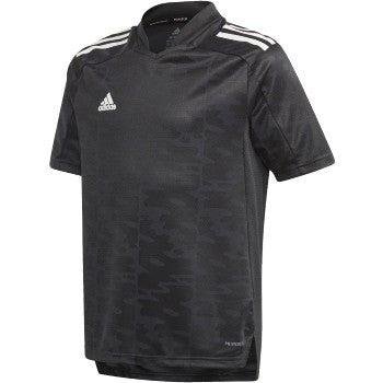 adidas Youth Condivo 21 SS Jersey - Black/White Jerseys Black/White Youth XSmall - Third Coast Soccer