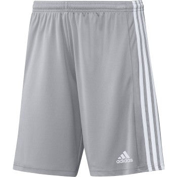 adidas CSC Youth Squadra 21 Short - Light Grey Calcasieu Soccer Club 23-25 Youth Small Team Light Grey/White - Third Coast Soccer