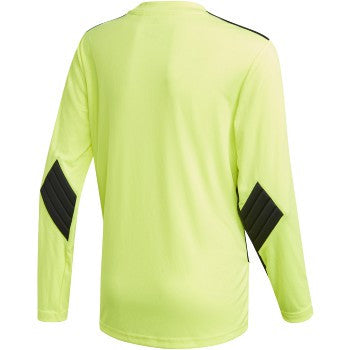 adidas Squadra 21 Goalkeeper LS Jersey - Solar Yellow/Black Goalkeeper   - Third Coast Soccer