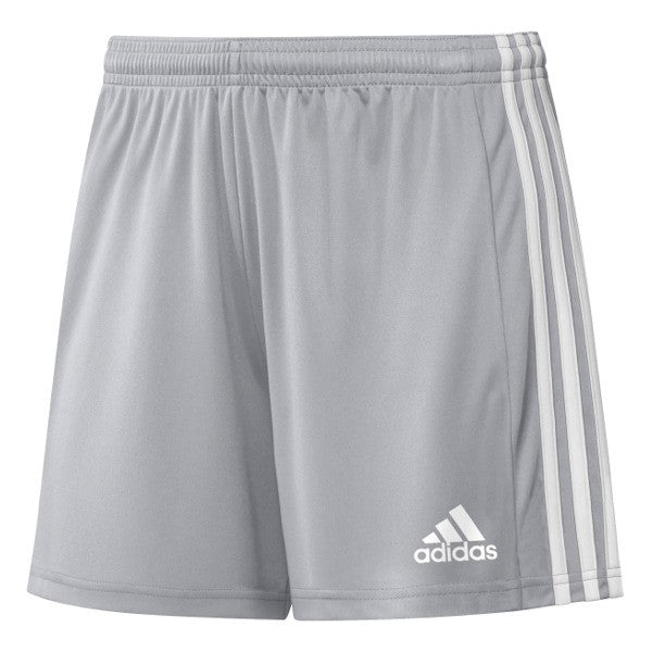 adidas CSC Women's Squadra 21 Short - Light Grey Calcasieu Soccer Club 23-25 Womens X-Small Team Light Grey/White - Third Coast Soccer