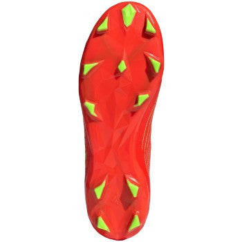 adidas Predator Edge.3 Laceless FG - Solar Red/Solar Green/Black Men's Footwear Closeout   - Third Coast Soccer