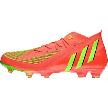 adidas Predator Edge.1 FG -Solar Red/Solar Green/Black Men's Footwear Closeout   - Third Coast Soccer