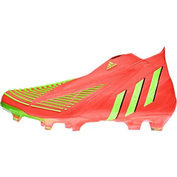 adidas Predator Edge+ FG - Solar Red/Solar Green/Black Men's Footwear Closeout Solar Red/Solar Green/Black Mens 9.5 - Third Coast Soccer