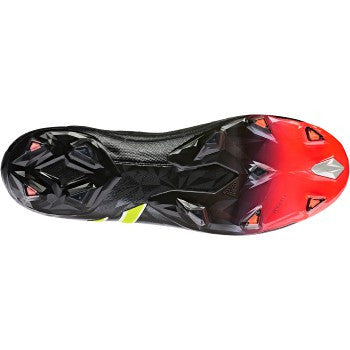 adidas Predator Edge+ FG - Black/Solar Yellow/Solar Red Men's Footwear Closeout   - Third Coast Soccer