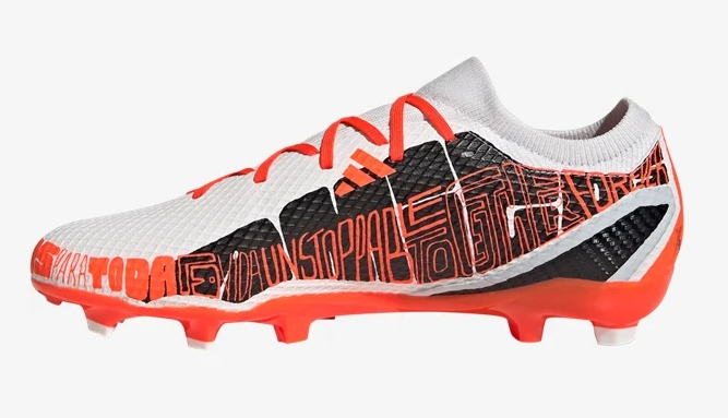 adidas X Speedportal Messi.3 FG - White/Black/Solar Red Men's Footwear Closeout   - Third Coast Soccer