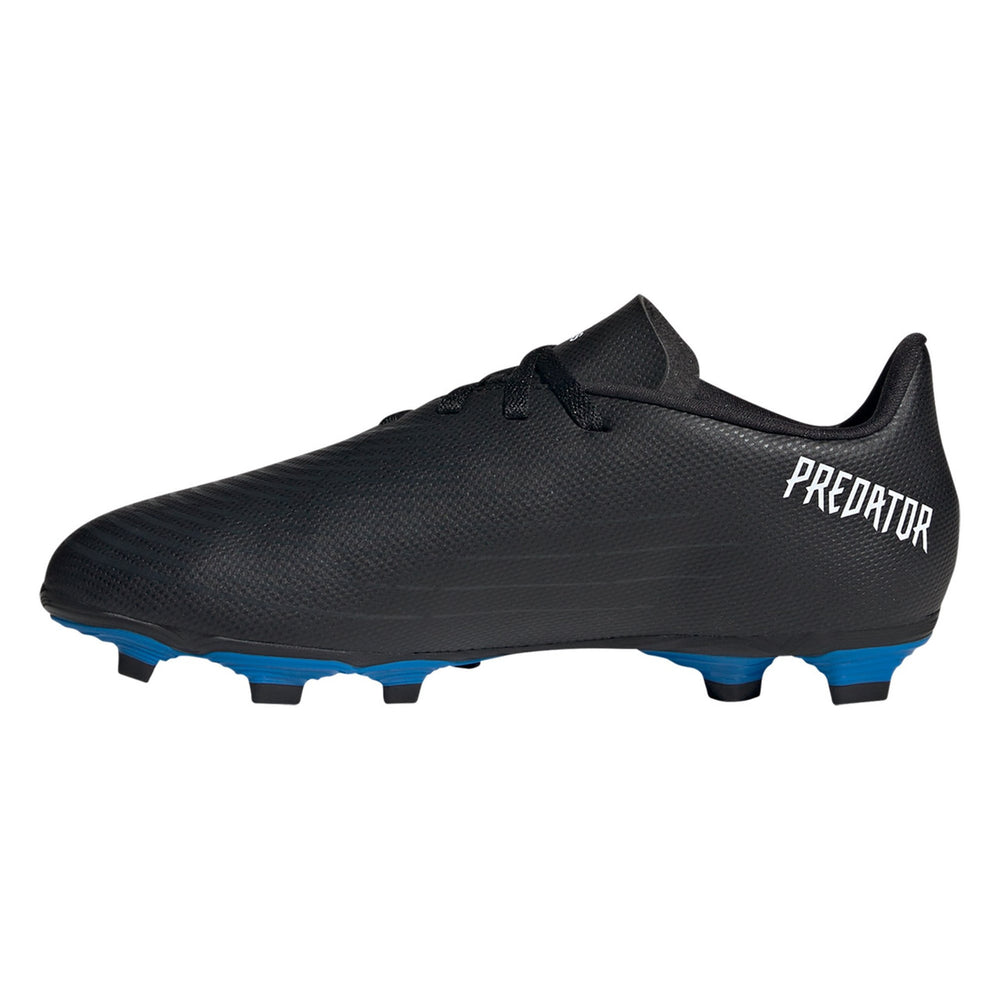adidas Junior Predator Edge.4 - Black/White Youth Firm Ground Youth 10.5 Black/White - Third Coast Soccer
