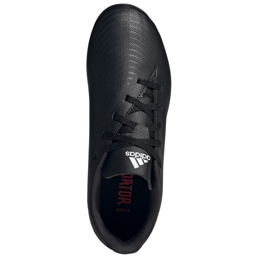 adidas Junior Predator Edge.4 - Black/White Youth Firm Ground Youth 11 Black/White - Third Coast Soccer