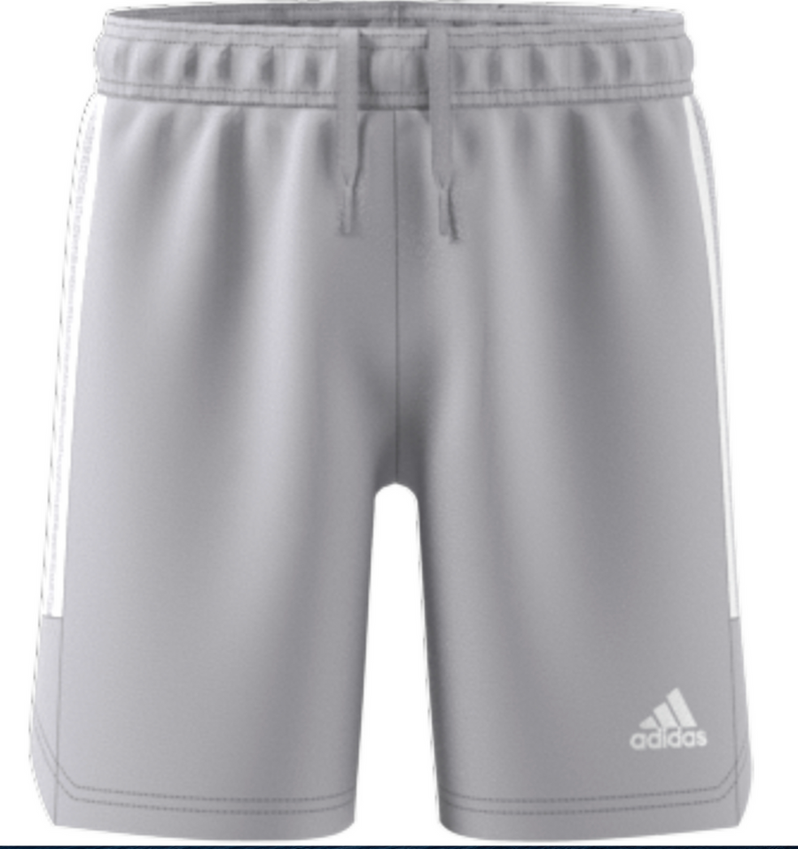 adidas BRSC Mens Condivo 22 Short - Grey BRSC 2022-2024 Mens Small Team Light Grey/White - Third Coast Soccer