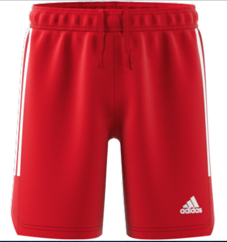 Adidas BRSC Youth Condivo 22 Short - Red BRSC 2022-2024 Youth Small Red/White - Third Coast Soccer