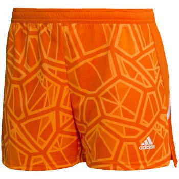 adidas Women's Condivo 22 Goalkeeper Short - Orange Goalkeeper Orange Womens XSmall - Third Coast Soccer