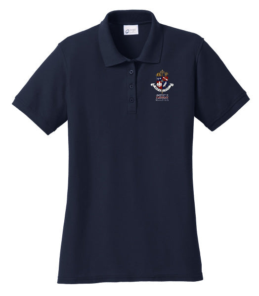 Archbishop Hannan Women's Team Polo Hannan Girls 25 Navy Womens XSmall - Third Coast Soccer