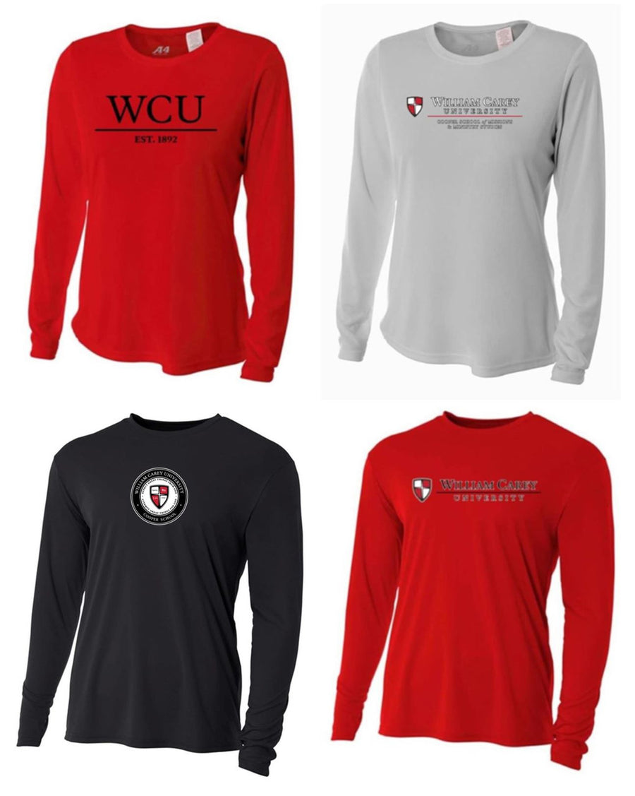 WCU Cooper School Of Missions & Ministry Men's Long-Sleeve Performance Shirt WCU CSMM   - Third Coast Soccer