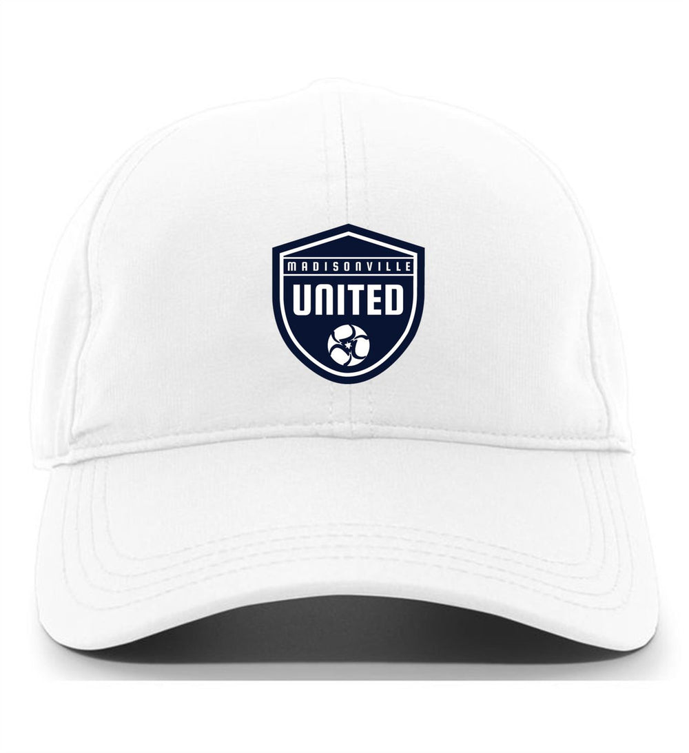 TCS Madisonville United Adjustable Cap Madisonville United Spiritwear WHITE FULL COLOR PATCH - Third Coast Soccer