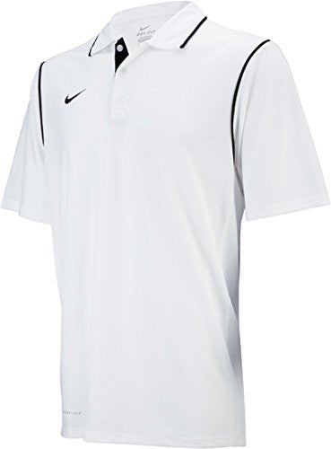 Nike Mens Gung-Ho Polo Polos Black/White Small - Third Coast Soccer