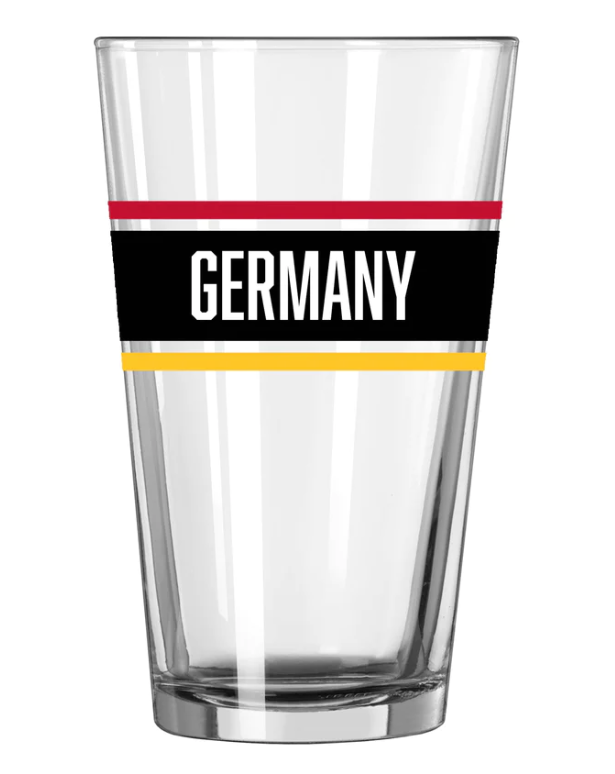 Lb Germany 16 Ounce Pint Glass    - Third Coast Soccer