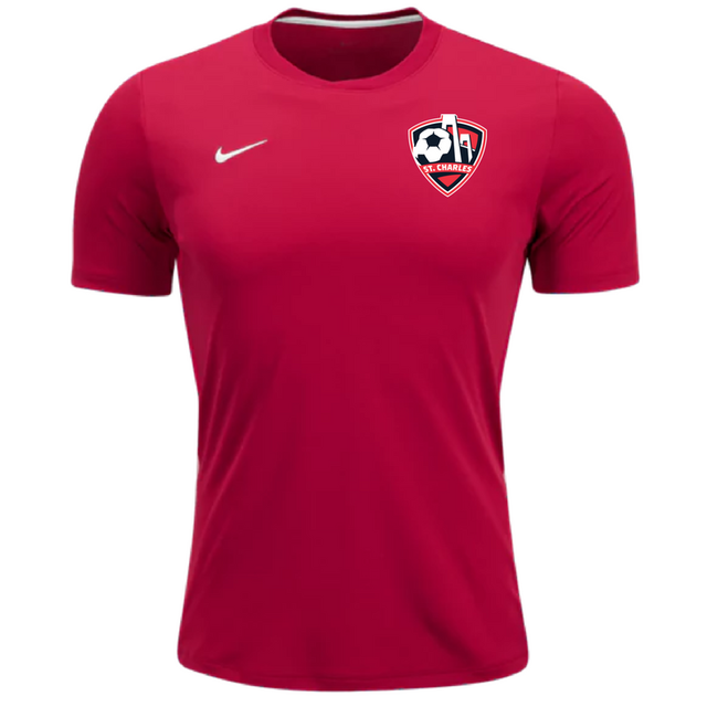 Nike SCS Youth Recreational Park VII Jersey - Red St. Charles Soccer Club Rec YOUTH EXTRA SMALL UNIVERSITY RED/WHITE - Third Coast Soccer