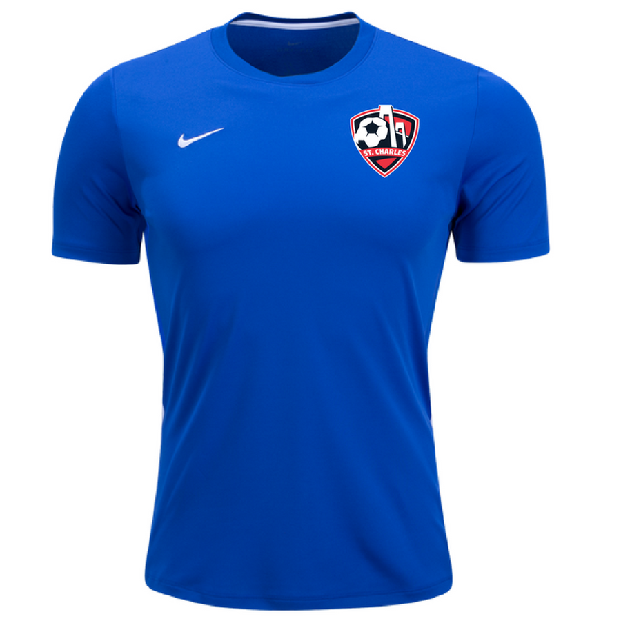 Nike SCS Youth Recreational Park VII Jersey - Royal St. Charles Soccer Club Rec YOUTH EXTRA SMALL GAME ROYAL - Third Coast Soccer