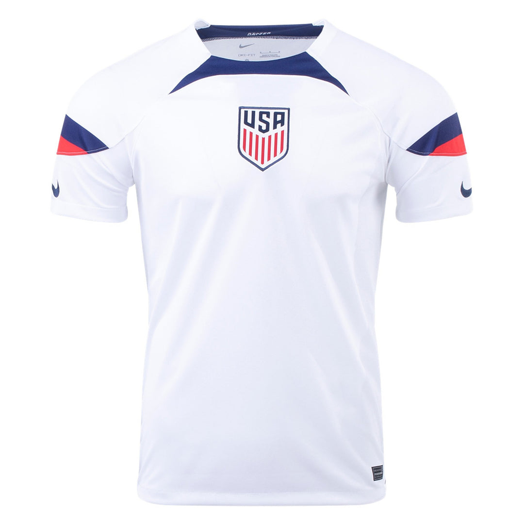 Nike USMNT Home Jersey 2022 International Replica Closeout White/Loyal Blue Mens Small - Third Coast Soccer