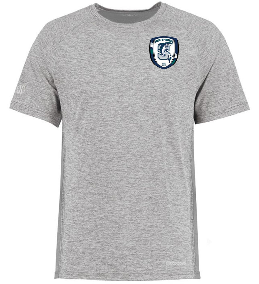 Holloway Southside High SS Practice Shirt Southside High School Mens Small Athletic Grey Heather - Third Coast Soccer