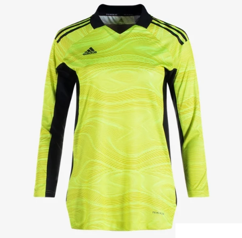 adidas Women's Condvio 21 Gk Jersey LS - Acid Yellow Goalkeeper Acid Yellow Womens XSmall - Third Coast Soccer