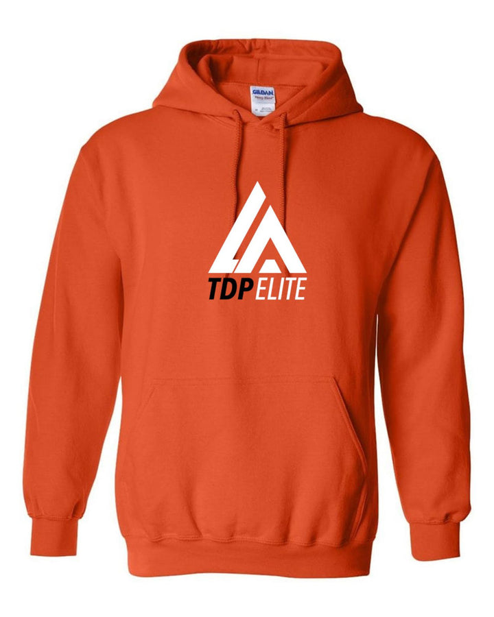 LATDP Elite Hooded Sweatshirt LATDP Spiritwear ORANGE YOUTH SMALL - Third Coast Soccer