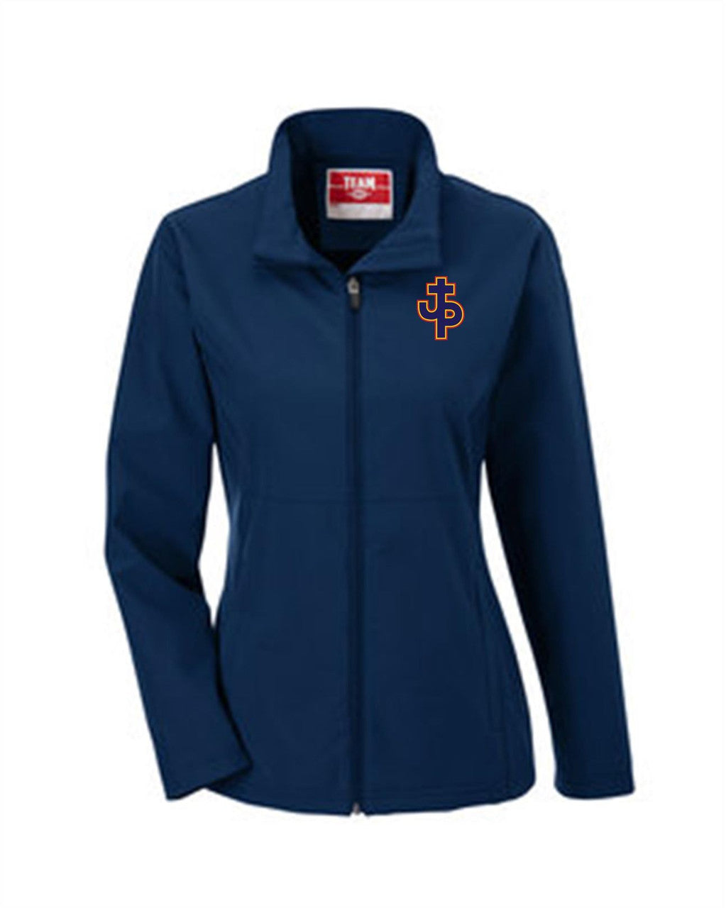 PJP Women's Team 365 Soft Shell Jacket - Navy Pope John Paul Sport Dark Navy Womens X-Small - Third Coast Soccer