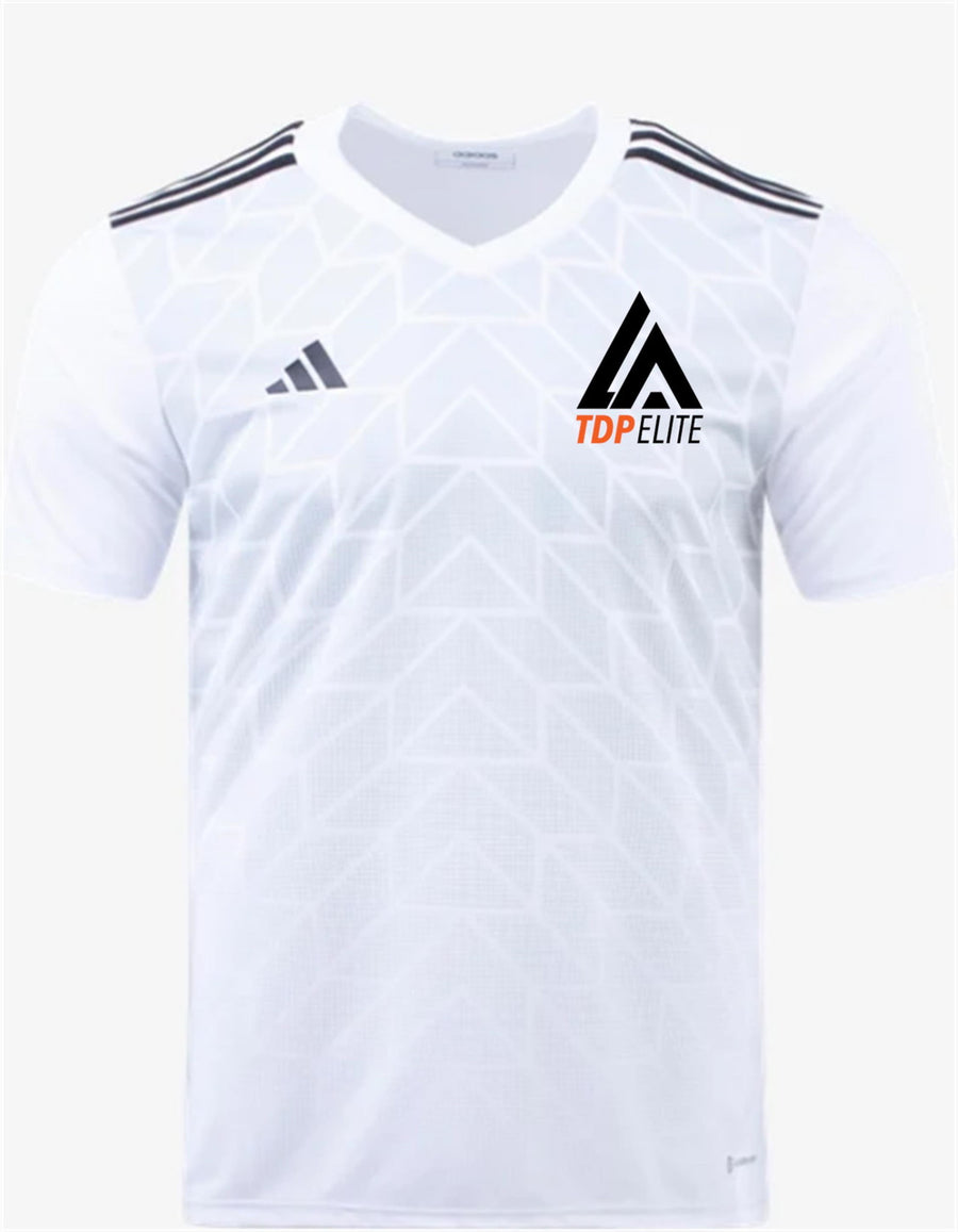 adidas LATDP Youth Team ICon 23 Jersey - White LA TDP ELITE White Youth Small - Third Coast Soccer