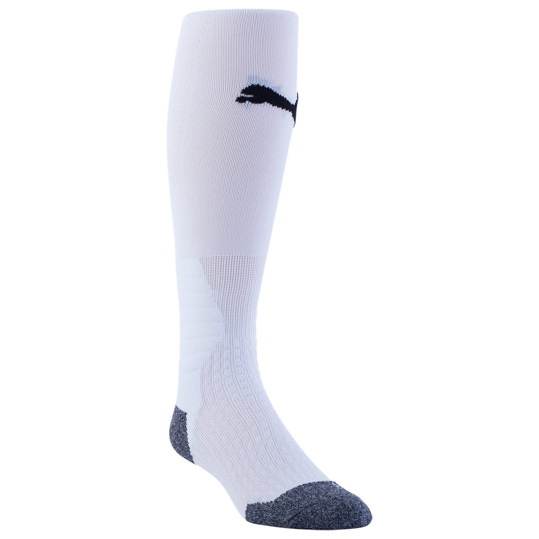 Puma Madisonville United Liga Sock - White Madisonville United 22-24 White Small (1Y-4Y) - Third Coast Soccer