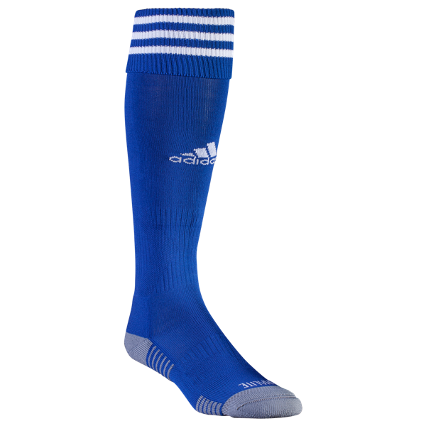 adidas Copa Zone Cushion IV Sock - Bold Blue/White Socks SMALL (1Y-4Y) BOLD BLUE/WHITE - Third Coast Soccer