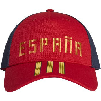 adidas Spain Espana Cap Hats SCARLET/NAVY/BOLDGOLD  - Third Coast Soccer