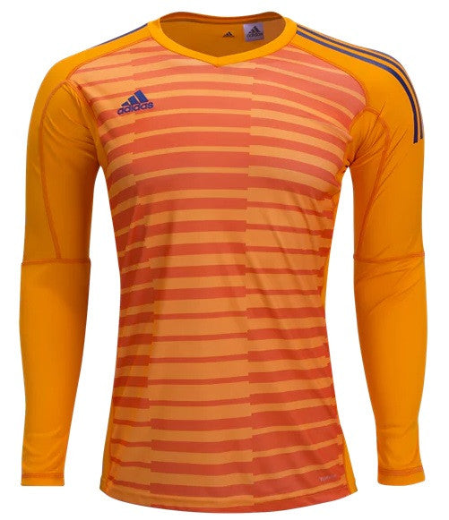 adidas adiPro 18 LS Goalkeeper Jersey - Lucky Orange/Orange/Unity Ink Goalkeeper LUCKYORANGE/ORANGE/UNITYINK MENS SMALL - Third Coast Soccer